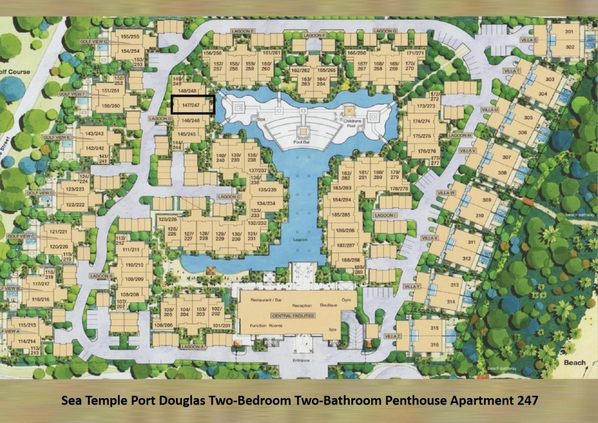 Luxury Apartments At Temple Resort And Spa 포트 더글라스 객실 사진