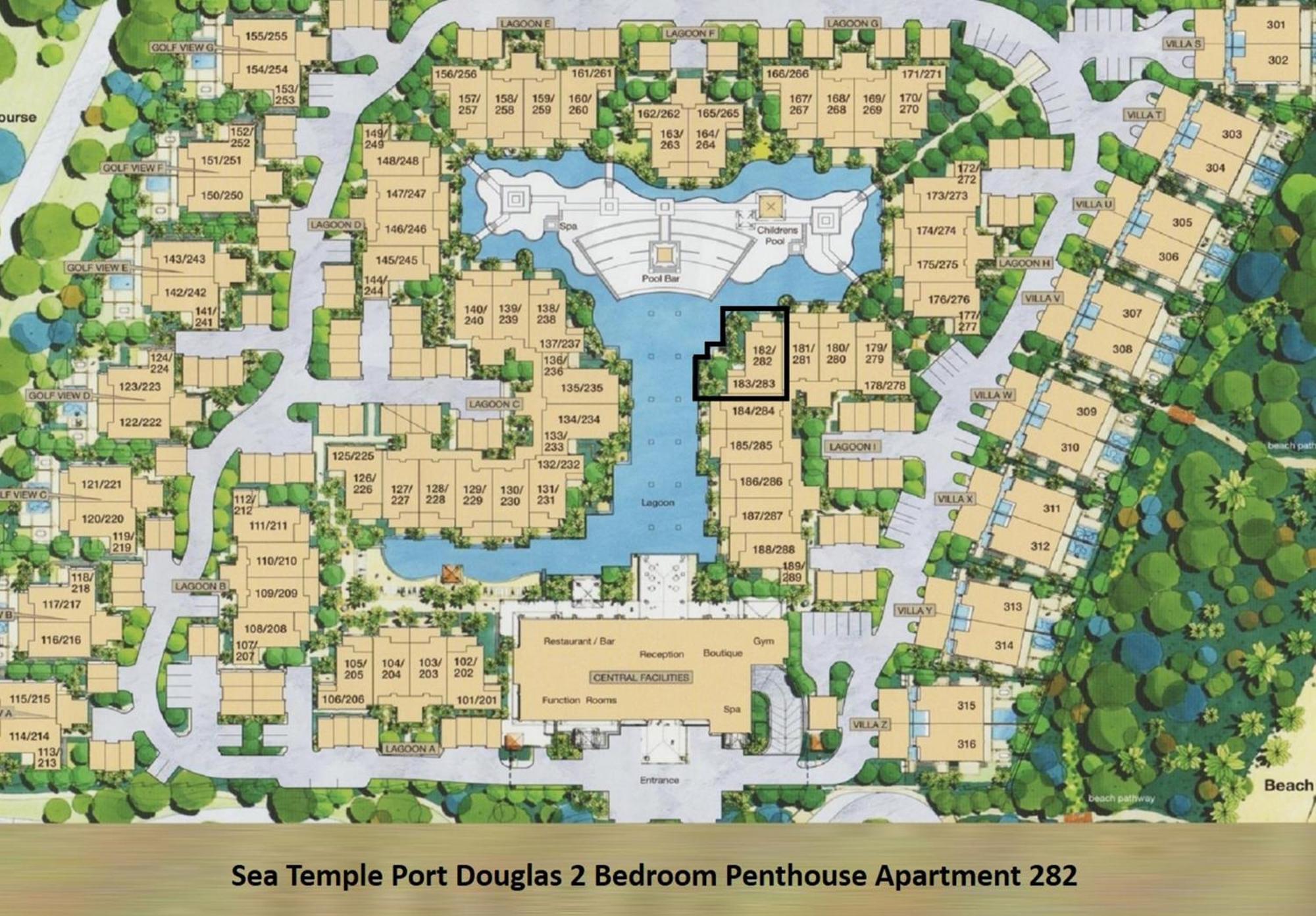 Luxury Apartments At Temple Resort And Spa 포트 더글라스 객실 사진